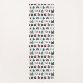 Bürsten u. Tinten-Anschlag-Muster Yogamatte (Vorderseite)