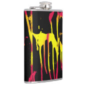 Bürsten und Sporen und Bacchanal-Kolben Flachmann (Rechts)