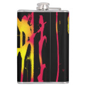 Bürsten und Sporen und Bacchanal-Kolben Flachmann (Rückseite)