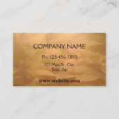 Bürstenbehaftete Copper-Visitenkarten Visitenkarte (Rückseite)