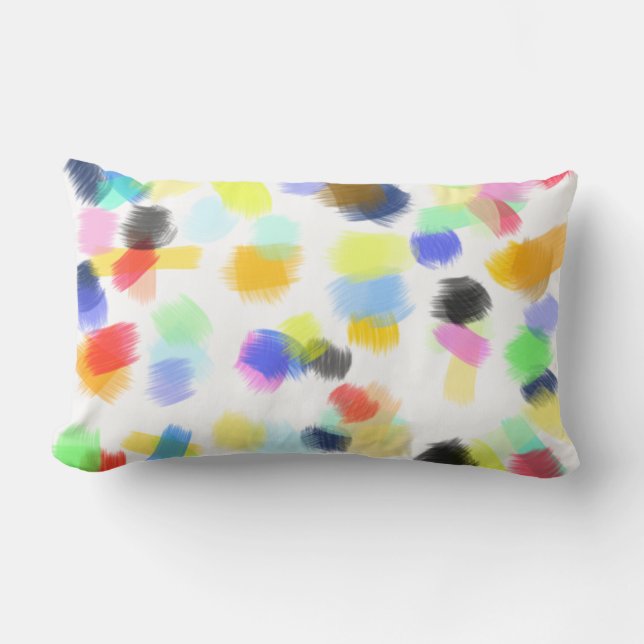 Bürstenkissen Lendenkissen (Vorderseite)