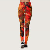 Burstierende Blume...... Leggings (Rückseite)