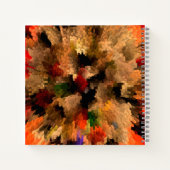 Burstierende Blume...... Notizblock (Rückseite)