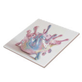 Bursting Porcelain Lava Fliese (Seite)