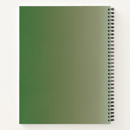 Bursting Seedpod Notebook Notizblock (Rückseite)