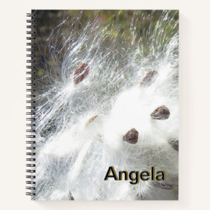 Bursting Seedpod Notebook Notizblock