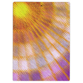 Bursting von Sun Spots Klemmbrett (Rückseite)