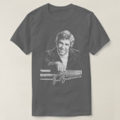Burt Bacharach Retro 60er Ästhetische Gestaltung T-Shirt (Design vorne)