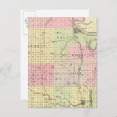 Burt Landkreis, Nebraska Postkarte (Vorne/Hinten)