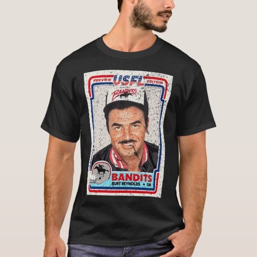 Burt Reynolds T-Shirt (Vorderseite)