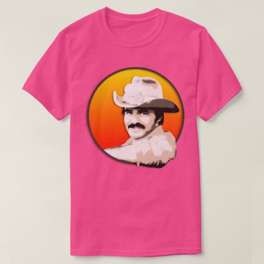 Burt Reynolds T-Shirt (Design vorne)