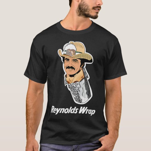 Burt-Reynolds-Wrap T-Shirt (Vorderseite)