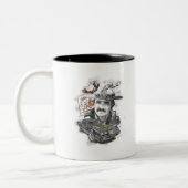 Burt Reynolds Zweifarbige Tasse (Links)