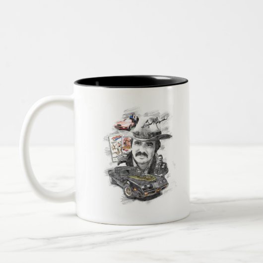Burt Reynolds Zweifarbige Tasse (Links)