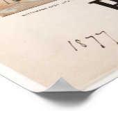 Burton Brewery Boston Massachusetts Werbung Poster (Ecke)