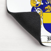 BURTON FAMILIENWAPPEN - BURTON WAPPEN MOUSEPAD (Ecke)