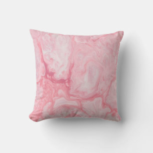 Burton Family Collection Rosa Marmor Kissen