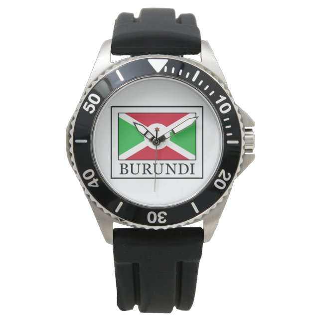 Burundi Armbanduhr (Vorderseite)