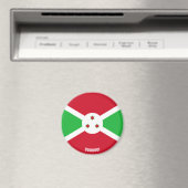 Burundi Flag Charming Patriotic Magnet (In Situ (Geschirrspüler))