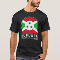Burundi-Flag-Emblem gestört Vintag