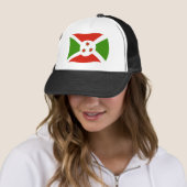 Burundi Flag Hat Truckerkappe (Beispiel)