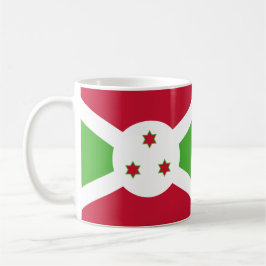 Burundi Flag Keramik Tasse