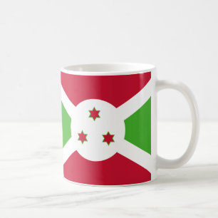 Burundi Flag Keramik Tasse