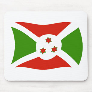 Burundi Flag Mousepad