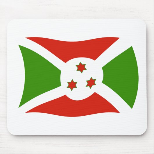 Burundi Flag Mousepad (Vorne)