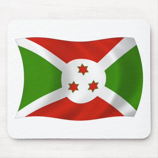 Burundi Flag Mousepad (Vorne)