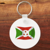 Burundi Flag Schlüsselanhänger (Vorderseite)