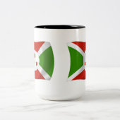 Burundi Flag Tasse (Mittel)