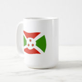 Burundi Flag Tasse (Vorderseite Links)