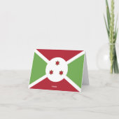 Burundi-Flagge (Rückseite)