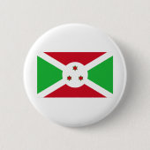 Burundi-Flagge Button (Vorderseite)