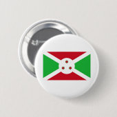 Burundi-Flagge Button (Vorne & Hinten)