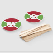 Burundi-Flagge Fächer (Non-assembled)