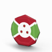 Burundi-Flagge Fotoblock (Rechts)
