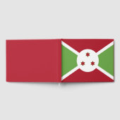 Burundi-Flagge Gästebuch (Voll)
