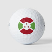 Burundi-Flagge Golfball (Vorderseite)