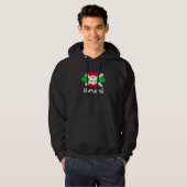 Burundi-Flagge Hoodie (Vorne ganz)