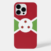Burundi-Flagge iPhone Hülle (Rückseite)