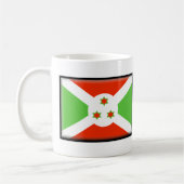 Burundi-Flagge Kaffeetasse (Links)