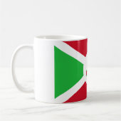 Burundi-Flagge Kaffeetasse (Links)