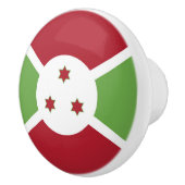 Burundi-Flagge Keramikknauf (Rechts)