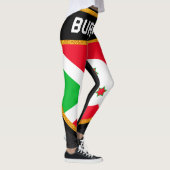 Burundi-Flagge Leggings (Rechts)