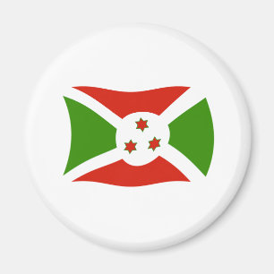 Burundi-Flagge-Magnet Magnet