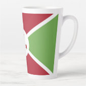 Burundi-Flagge Milchtasse (Rechts)