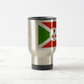 Burundi-Flagge Reisebecher (Mittel)