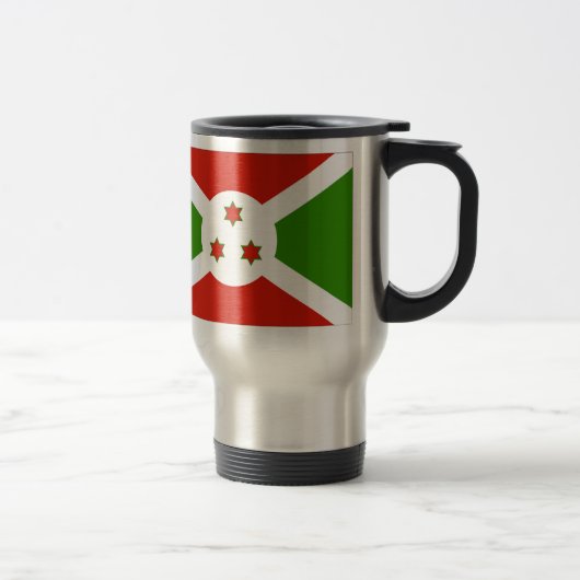 Burundi-Flagge Reisebecher (Rechts)